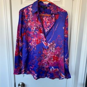 Banana Republic floral shirt